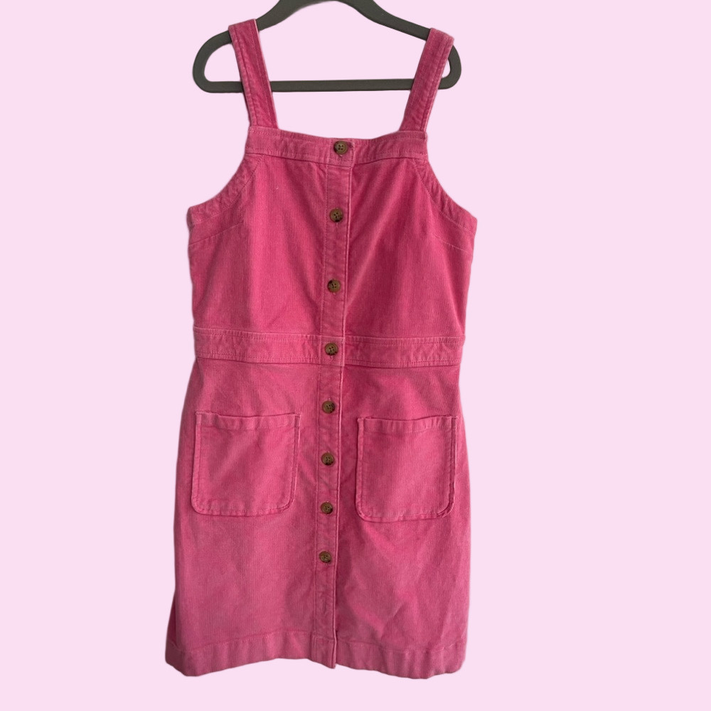 Crewcuts Pink Corduroy Jumper Size 12